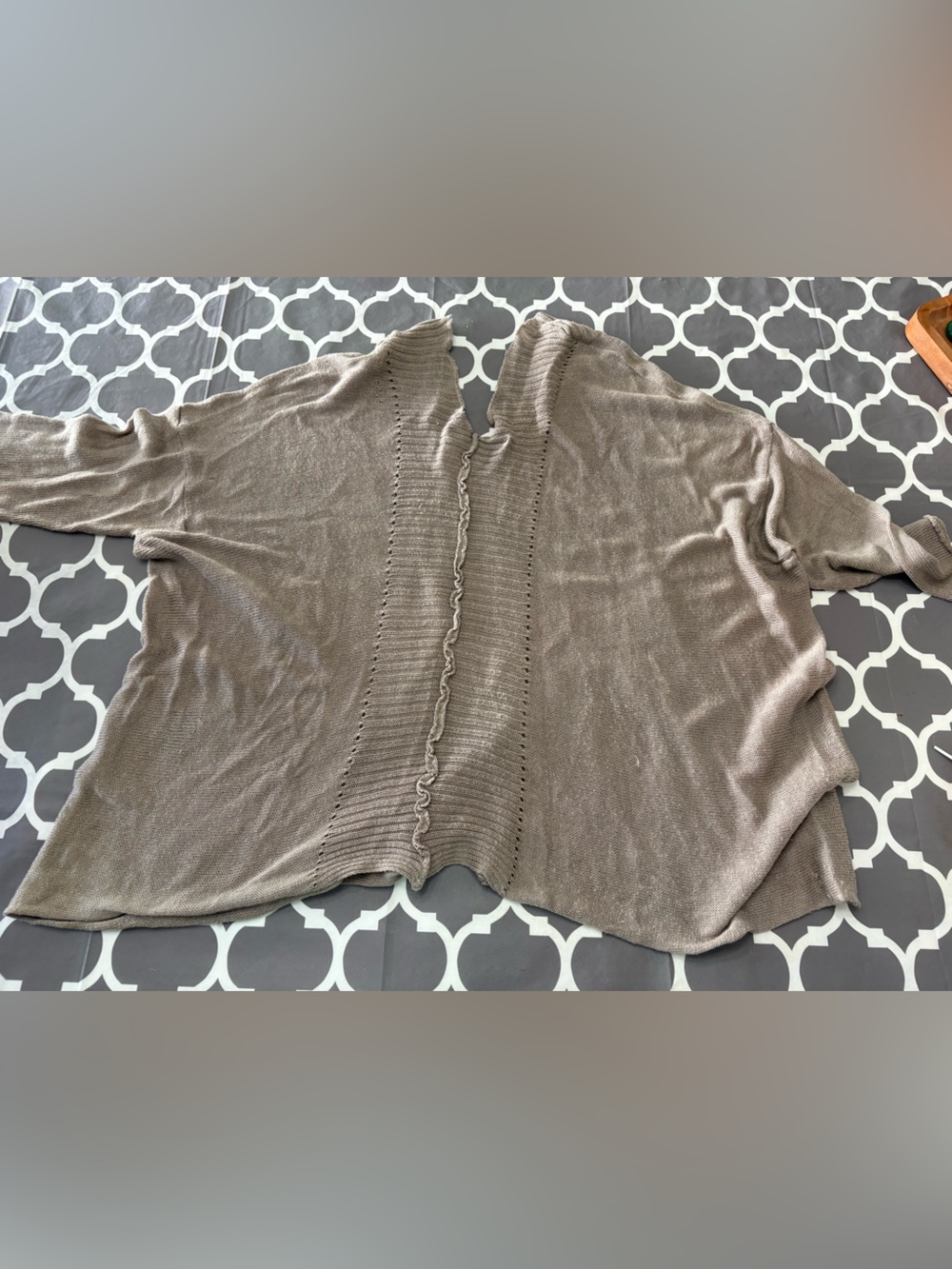 Planet by Lauren G Tencel cotton loose Top Tunic - Picture 8 of 8